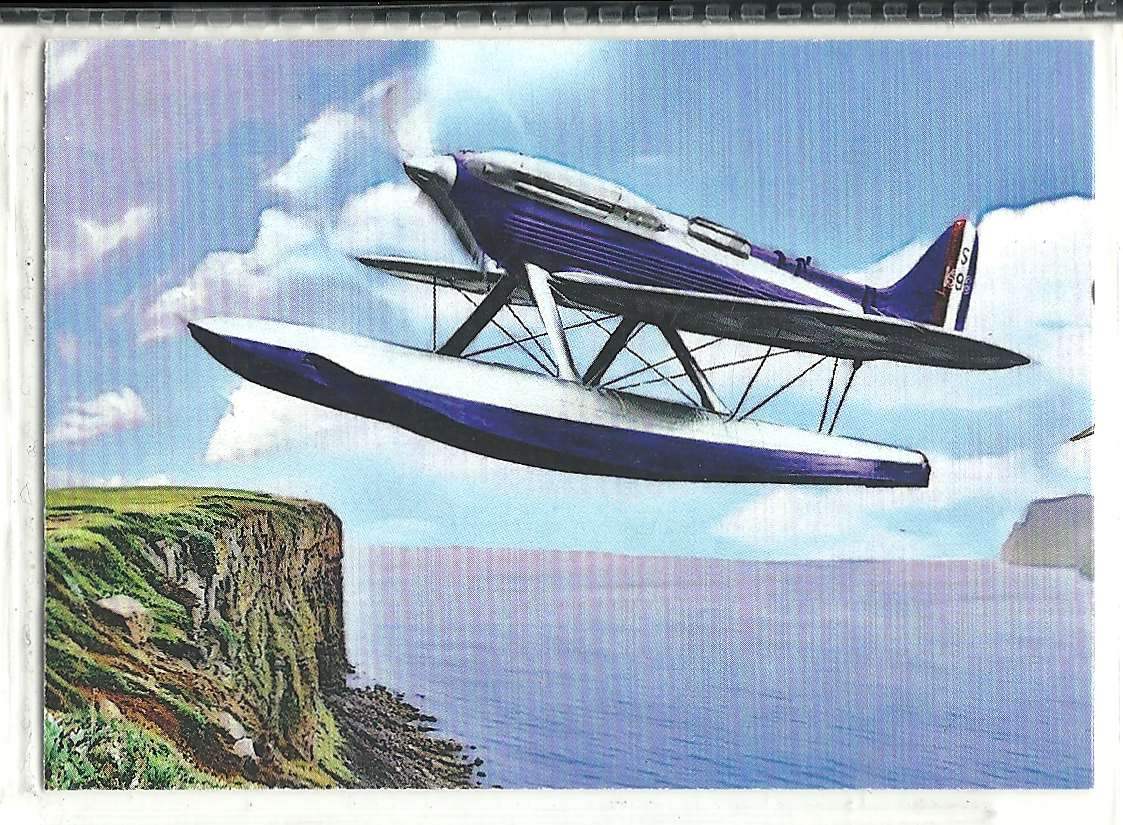 2019 Topps Allen And Ginter History Of Flight Supermarine S.6B #HOF-4