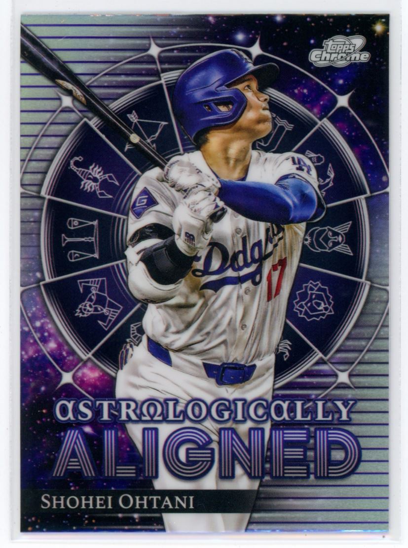 astrostuffs bright サイン 2024 Topps Chrome Cosmic Astrologically Aligned Shohei