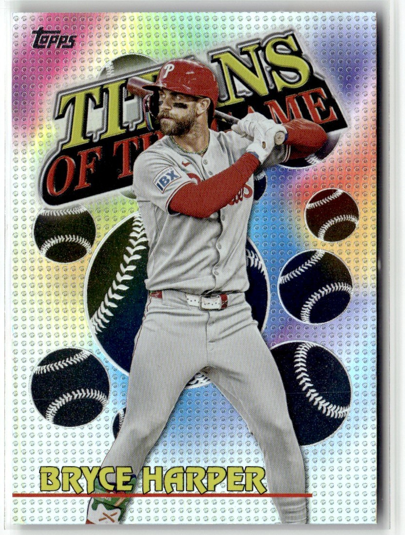 Bryce Harper 2026 Topps Series 1 Titans Of The Game Philadelphia