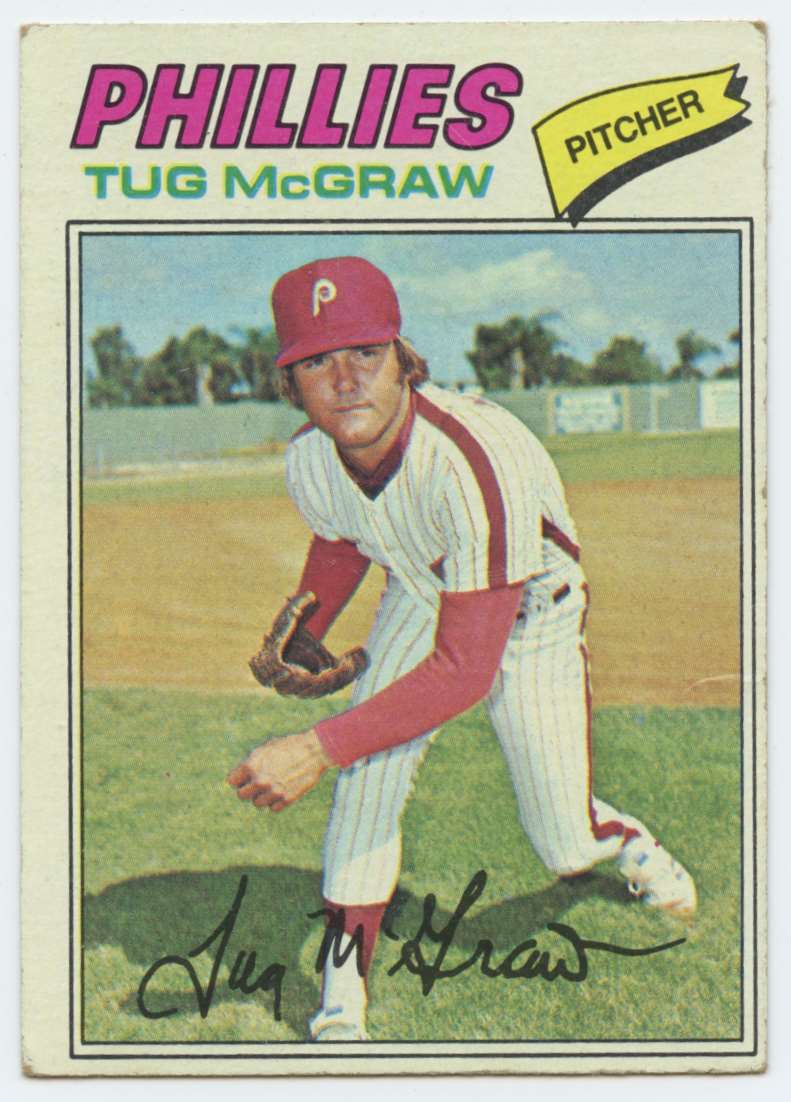 Tug McGraw Baseball Trading Cards for sale