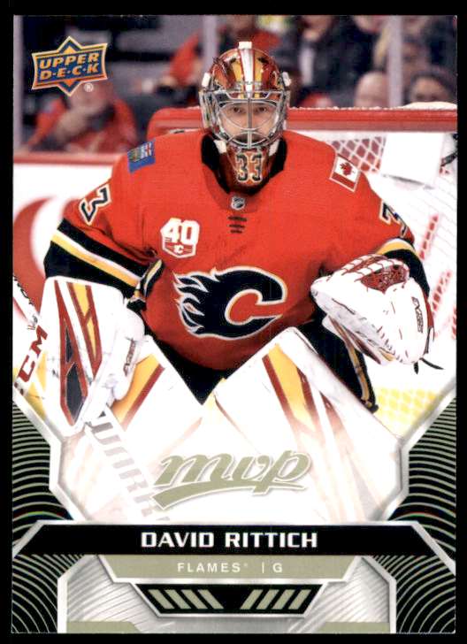 2020-21 Upper Deck MVP David Rittich #167 card front image