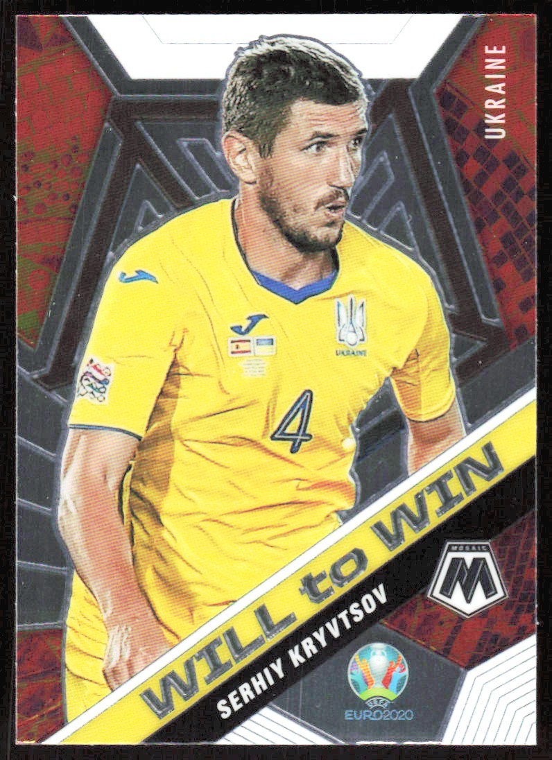 2021 6322D Panini MOSAIC UEFA EURO 2020 Will to Win Serhiy
