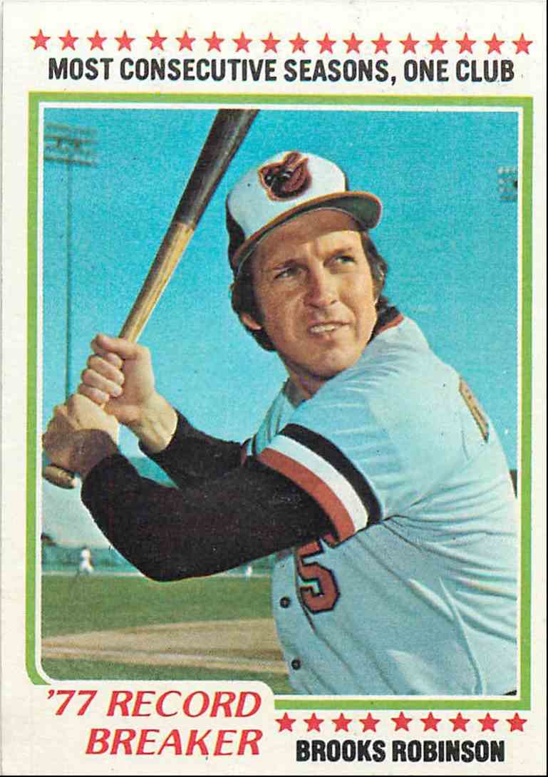 1978 Topps Brooks Robinson Rb #4