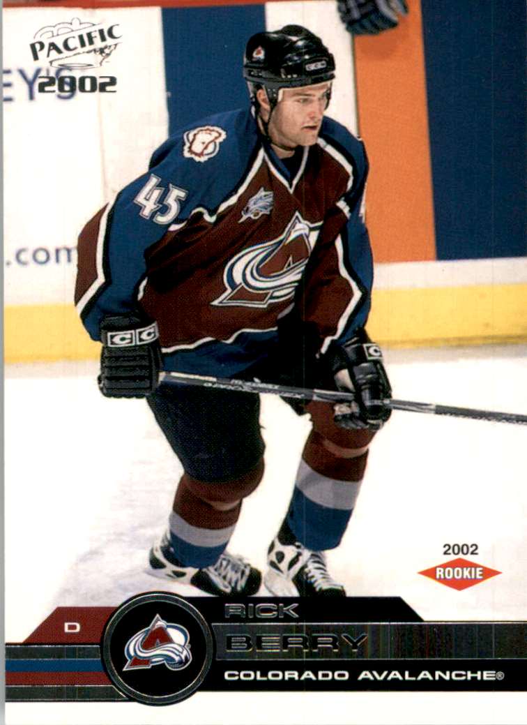 2001-02 Pacific Rick Berry #96 card front image
