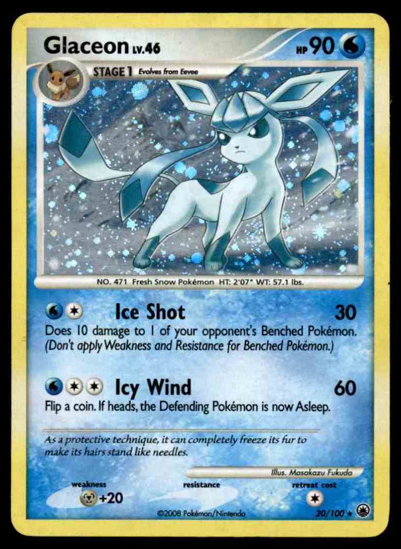 Glaceon LV.X - Majestic Dawn - Pokemon