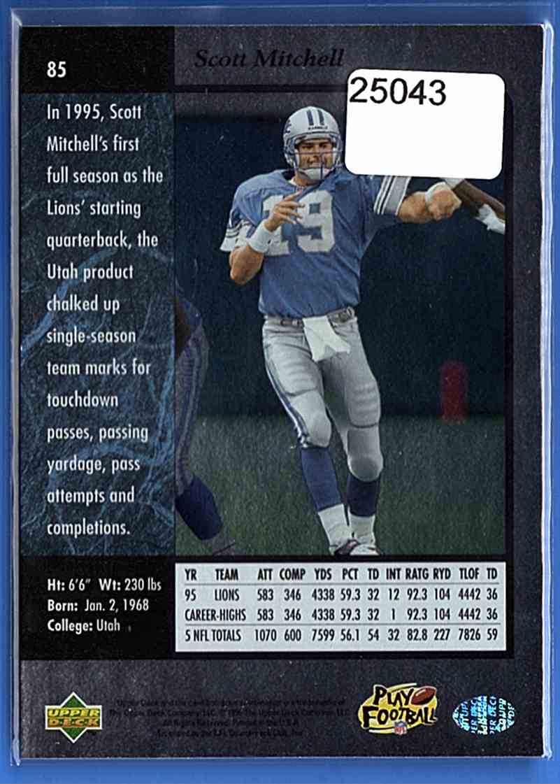 1996 Sp Scott Mitchell 85 On Kronozio