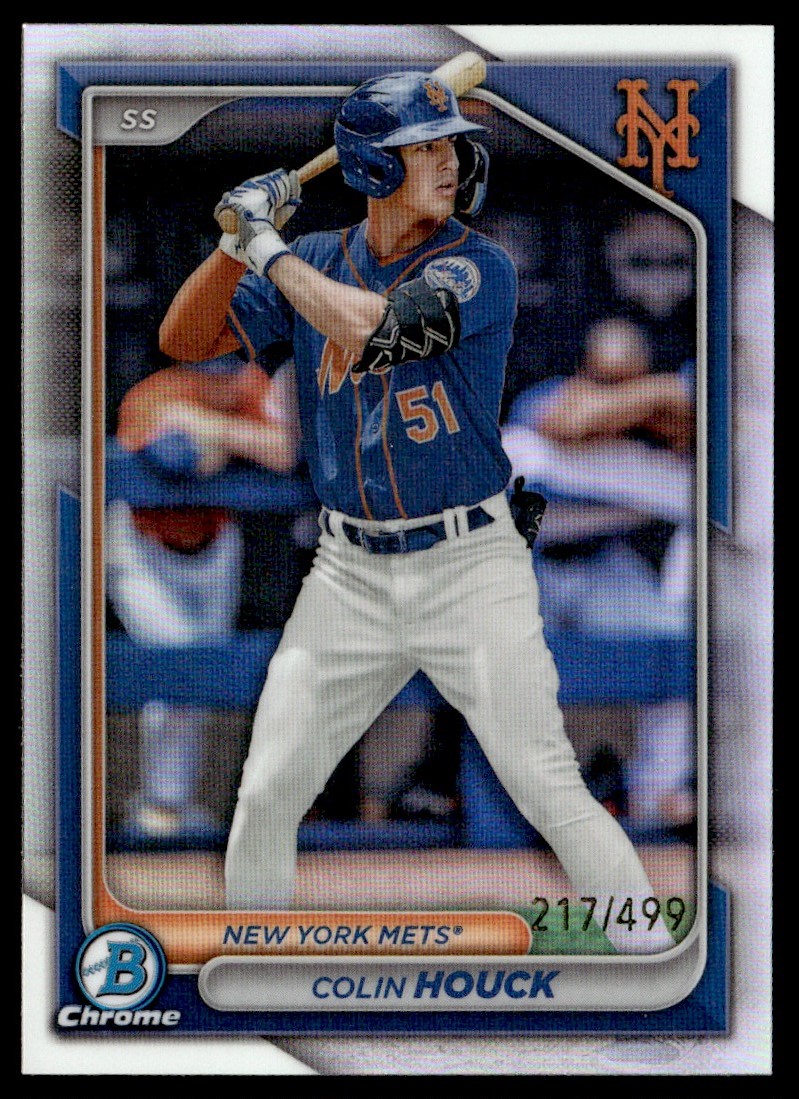 2024 Bowman Chrome Prospects Refractor 217/499 Colin Houck #BCP