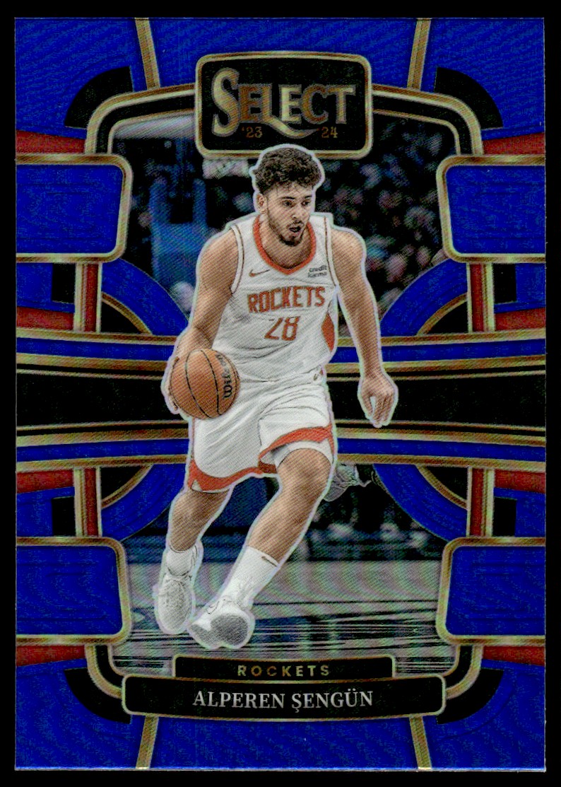 2023-24 Panini NBA Select Blue Concourse PRIZM Alperen Sengun #13