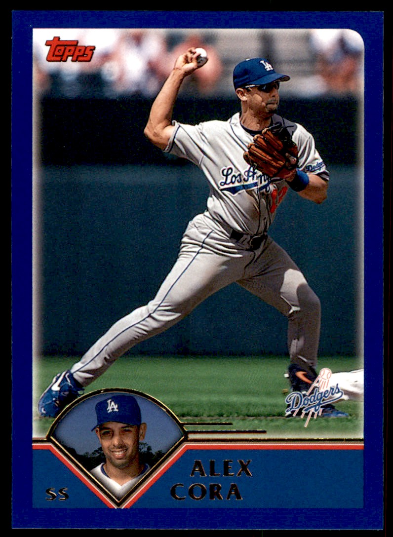 2003 TOPPS #586 ALEX CORA LOS ANGELES DODGERS | eBay
