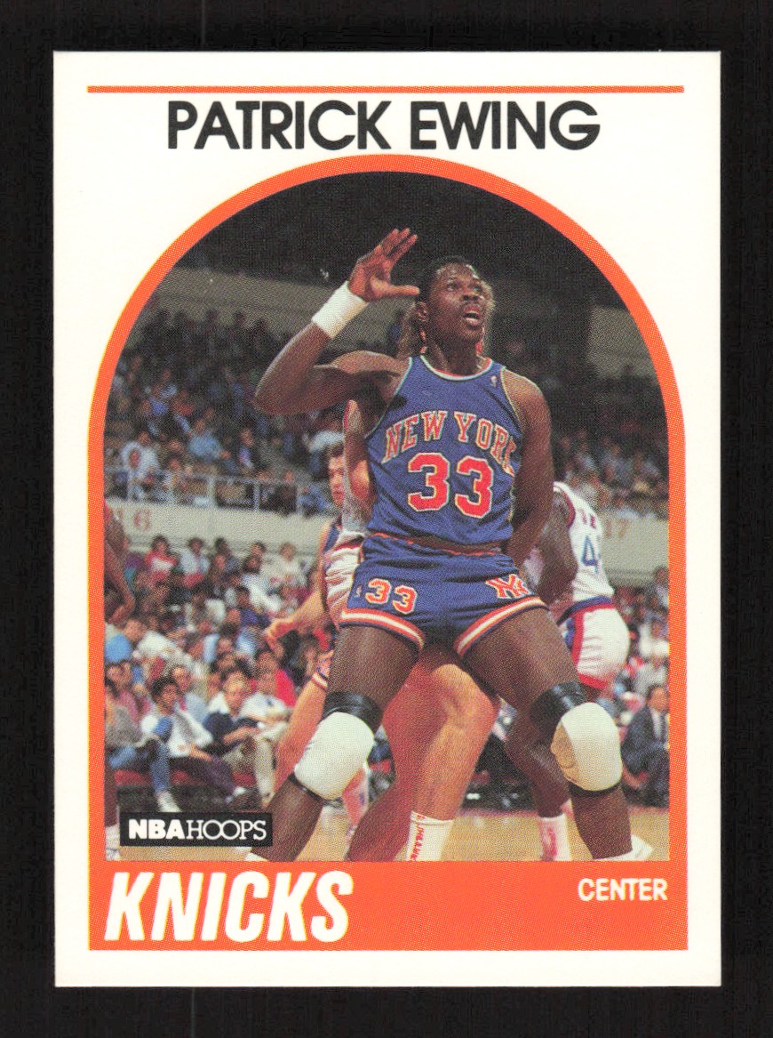 1989-90 NBA Hoops Patrick Ewing #80 New York Knicks | eBay