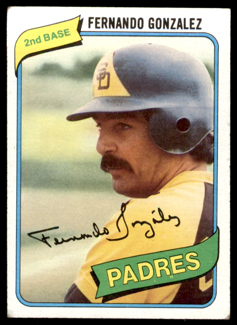 1980 Topps Fernando Gonzalez #171 on Kronozio