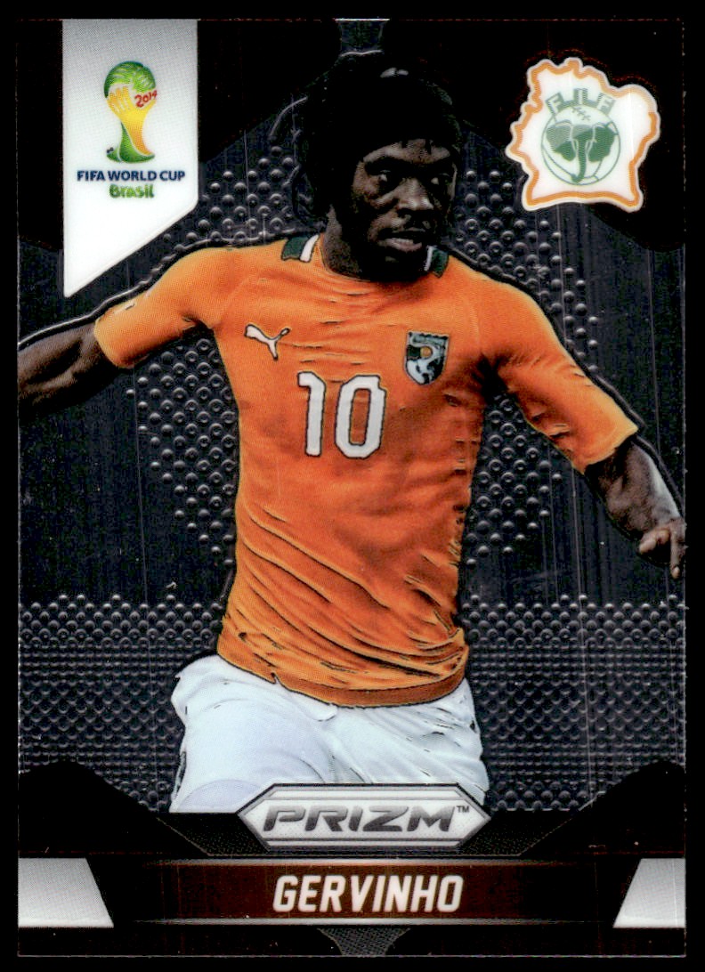 2014 Panini FIFA World Cup Brazil Prizm Gervinho WC Cote D'Ivoire