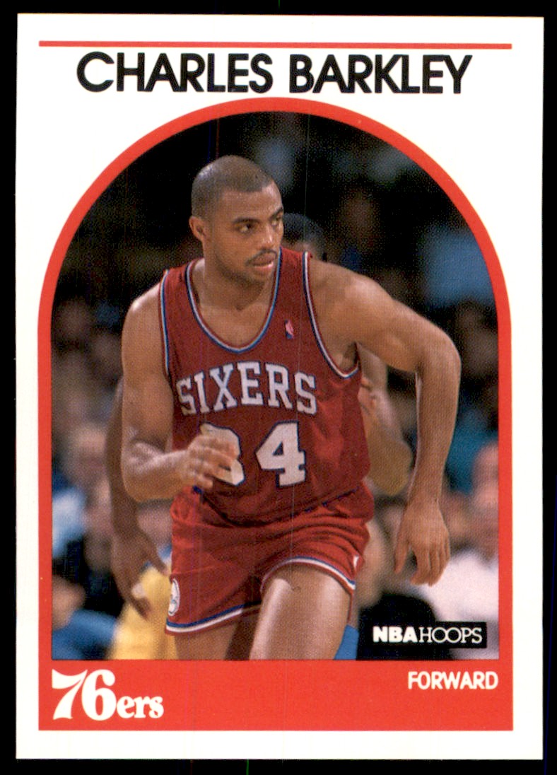 1989-90 Hoops Charles Barkley #110 card front image