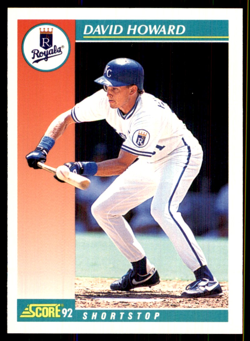 1992 Score David Howard Kansas City Royals #704 | eBay