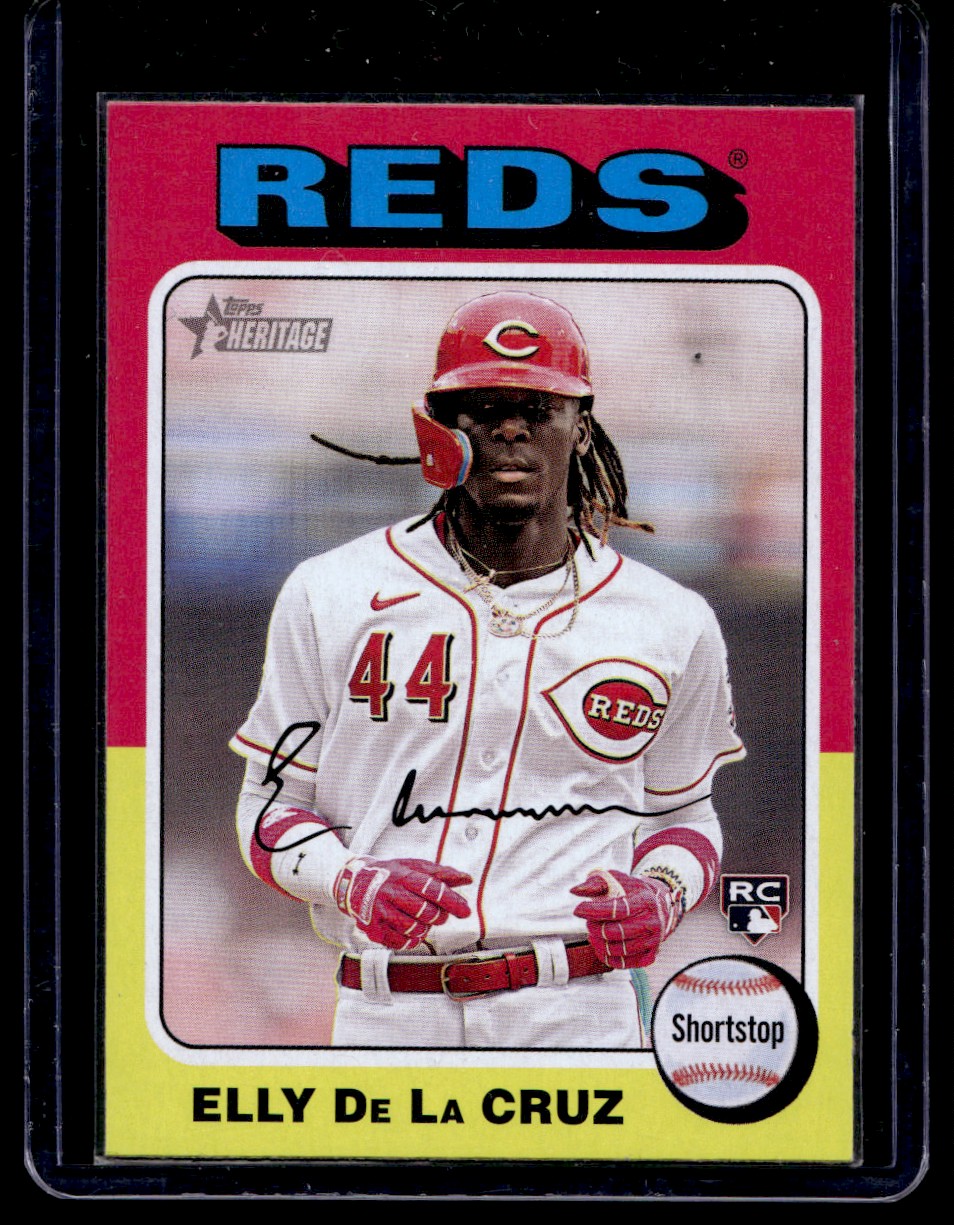 2024 Topps Tier One Elly De La Cruz Next Level Green Foil