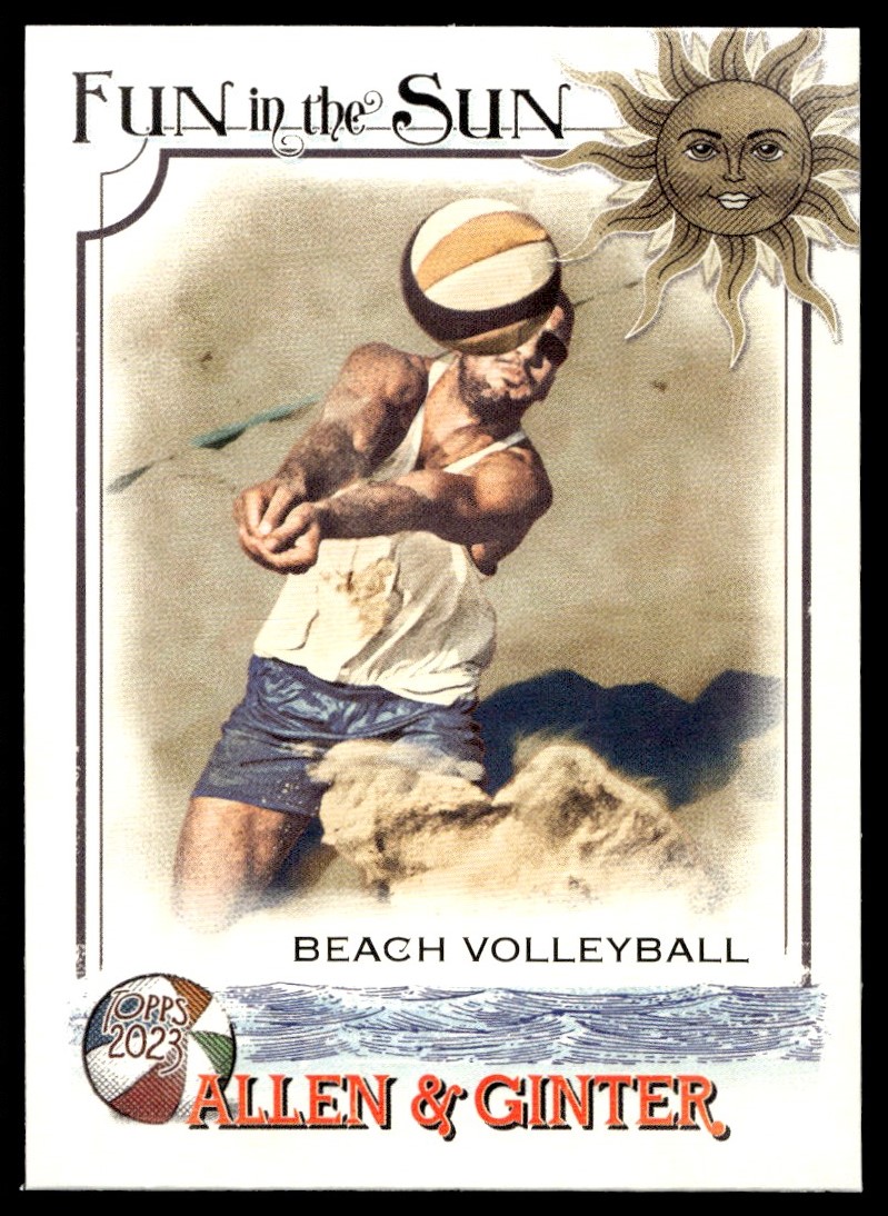 2023 Topps Allen & Ginter Fun in the Sun Beach Volleyball #FITS-3