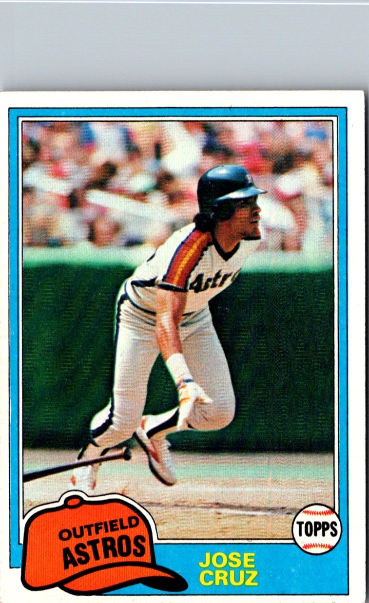 1981 Topps Jose Cruz #105