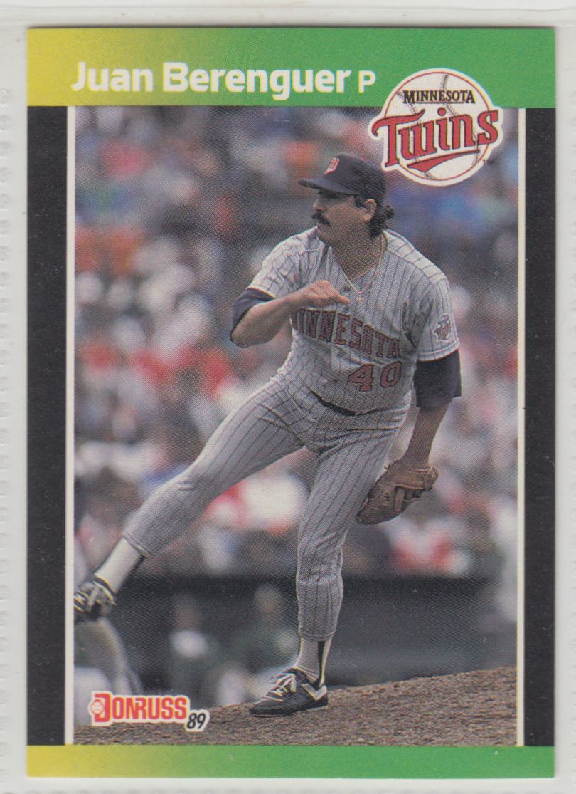 1989 Donruss Baseball's Best Juan Berenguer #46 card front image