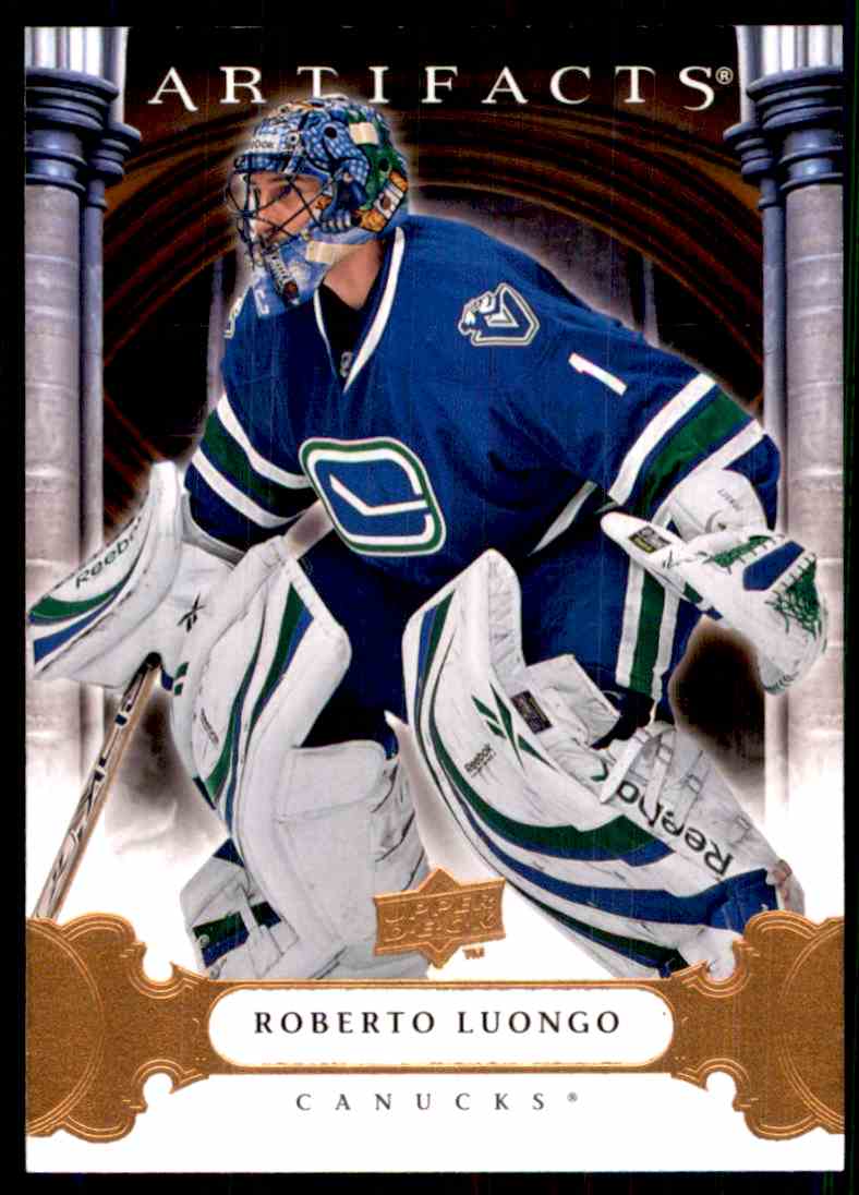 2009-10 Upper Deck Artifacts Roberto Luongo #20