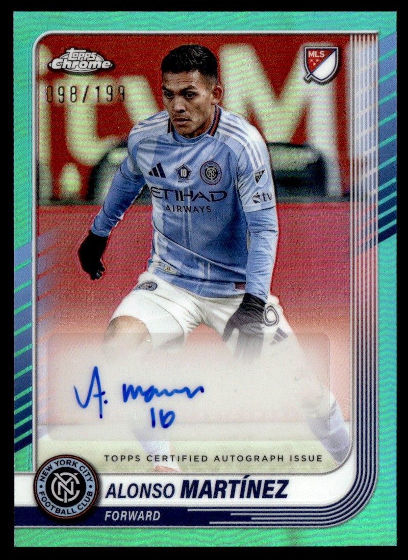 Chrome MLS Autograph #CA-MZ