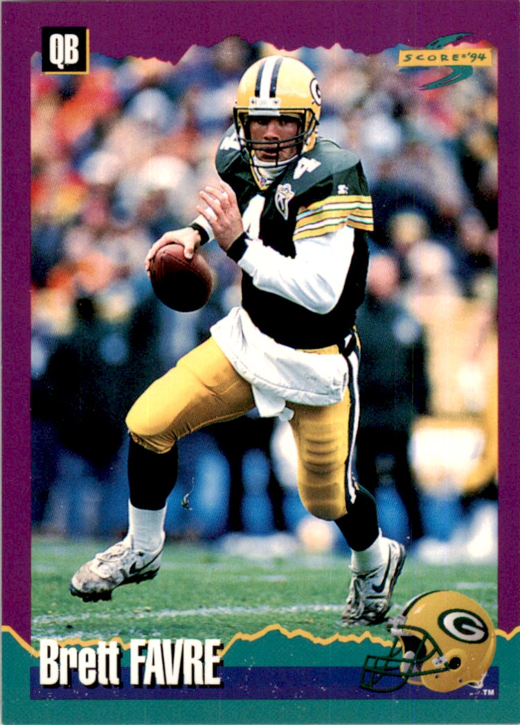 1994 Score Brett Favre Green Bay Packers #142 NFL Football Card | eBay
