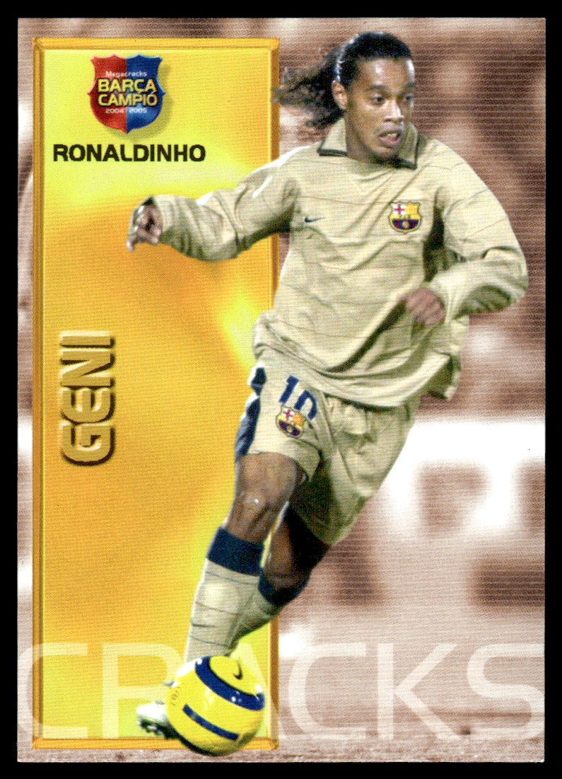 2005 Mega Cracks Ronaldinho Barcelona #91 | eBay