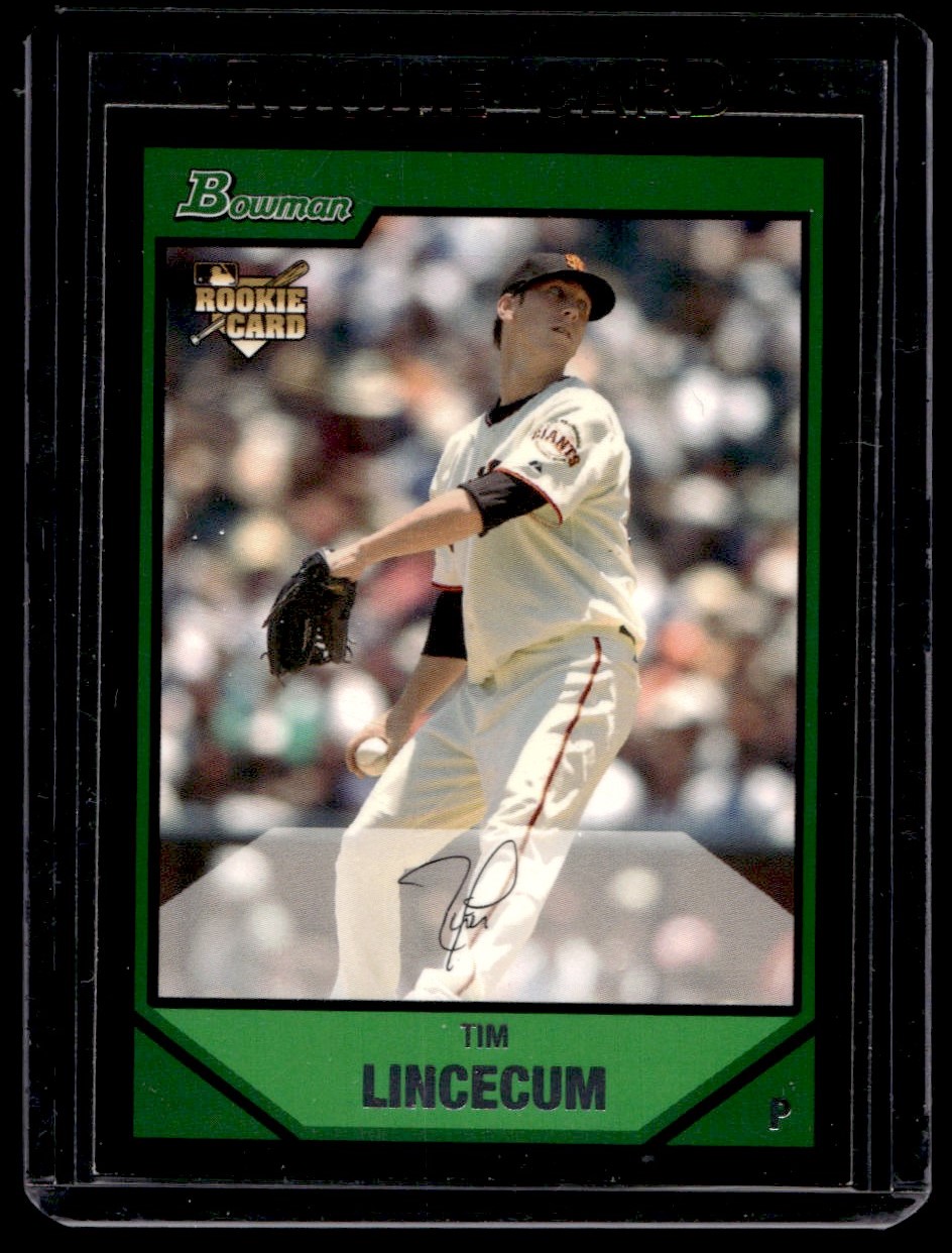 2007 Bowman Draft Picks & Prospects Tim Lincecum #BDP11