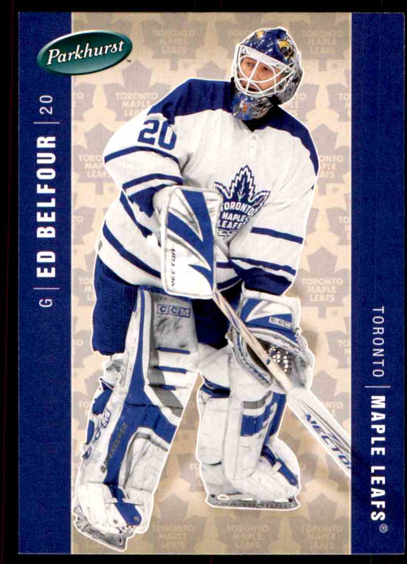 2005-06 Parkhurst Ed Belfour #448