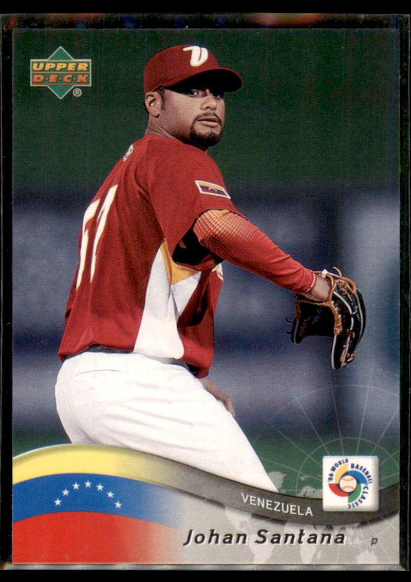 2006 Upper Deck World Baseball Classic Johan Santana Venezuela #48