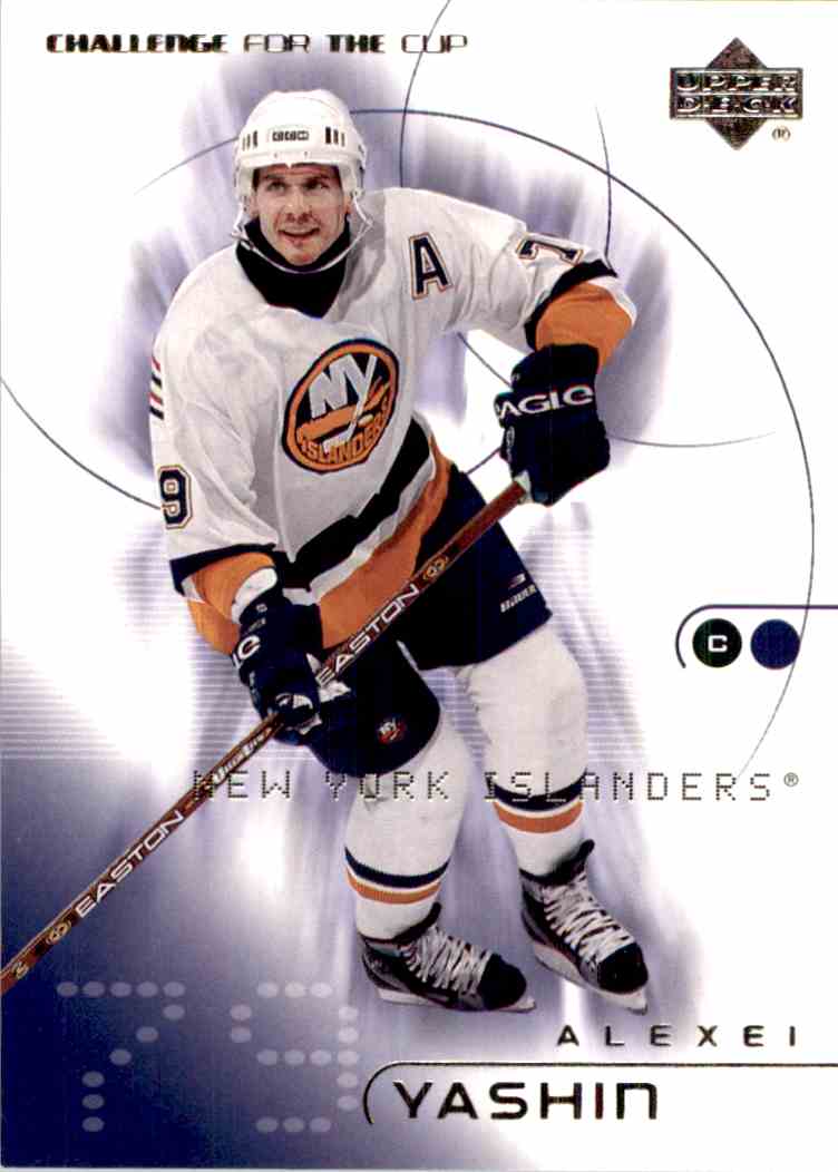 2001-02 Upper Deck Challenge For The Cup Alexei Yashin #54 On Kronozio