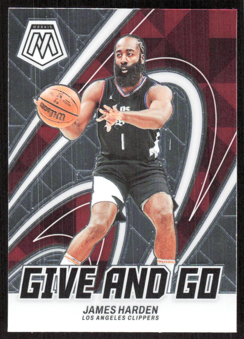PANINI カリー　ハーデン 2023-24 5975D PANINI MOSAIC GIVE AND GO James Harden Los Angeles