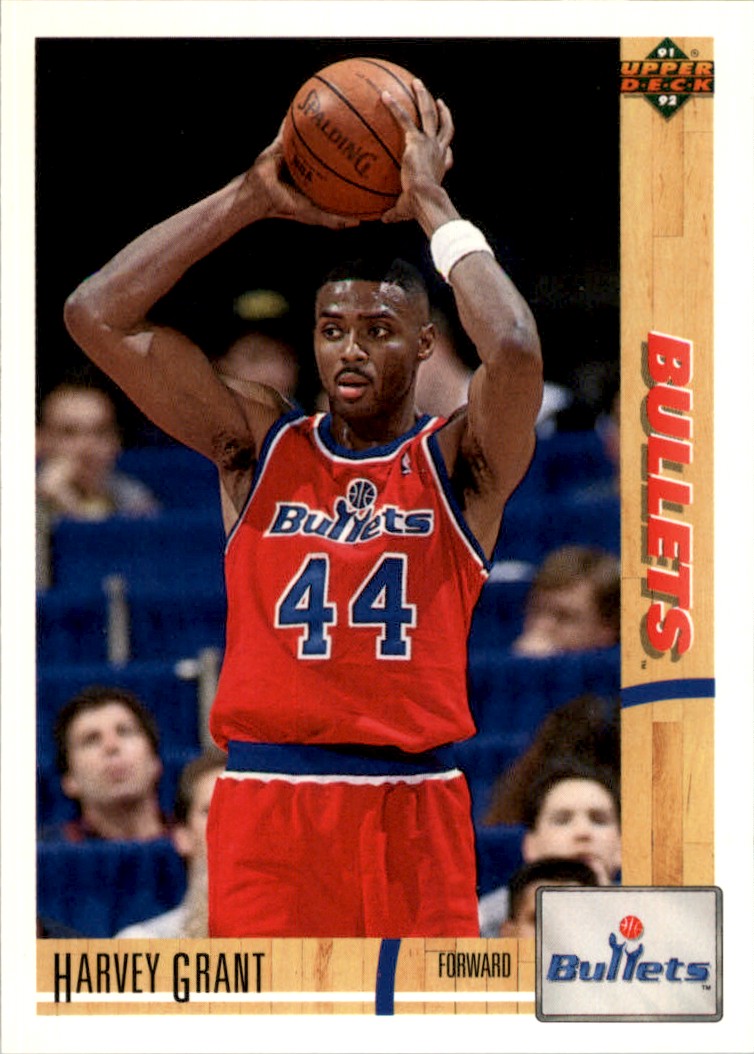 1991-92 Upper Deck NBA Harvey Grant #342 | eBay