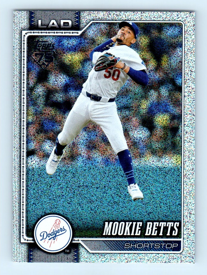2026 Topps Series 1 Sandglitter Mookie Betts Los Angeles Dodgers