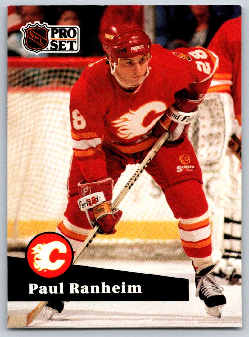 1991-92 Pro Set Paul Ranheim #31 card front image