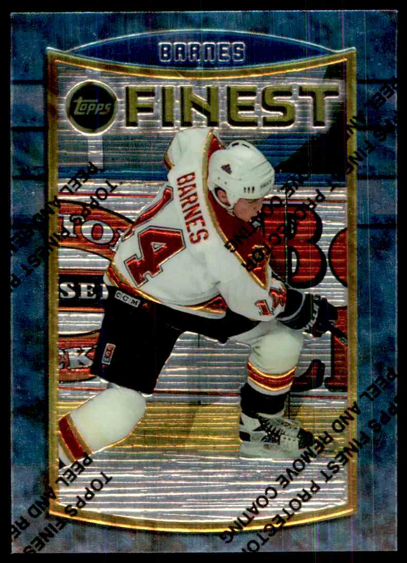 1994-95 Topps Finest Stu Barnes #66