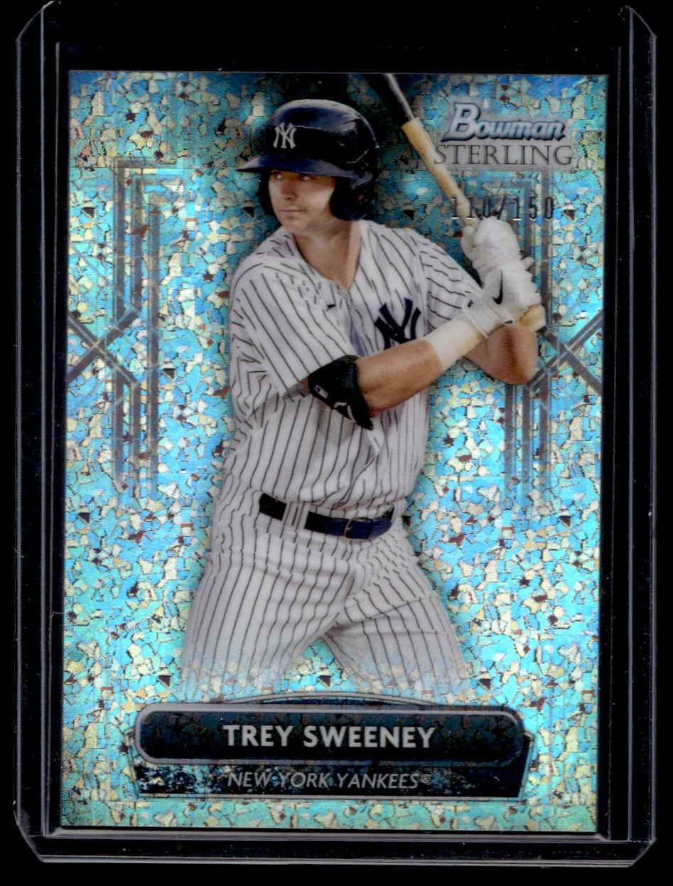 2022 Bowman Sterling Mini Diamond Refractor Trey Sweeney #BSP-59
