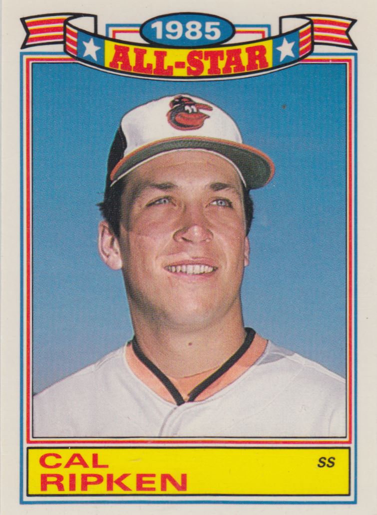 1985 Topps Cal Ripken Jr