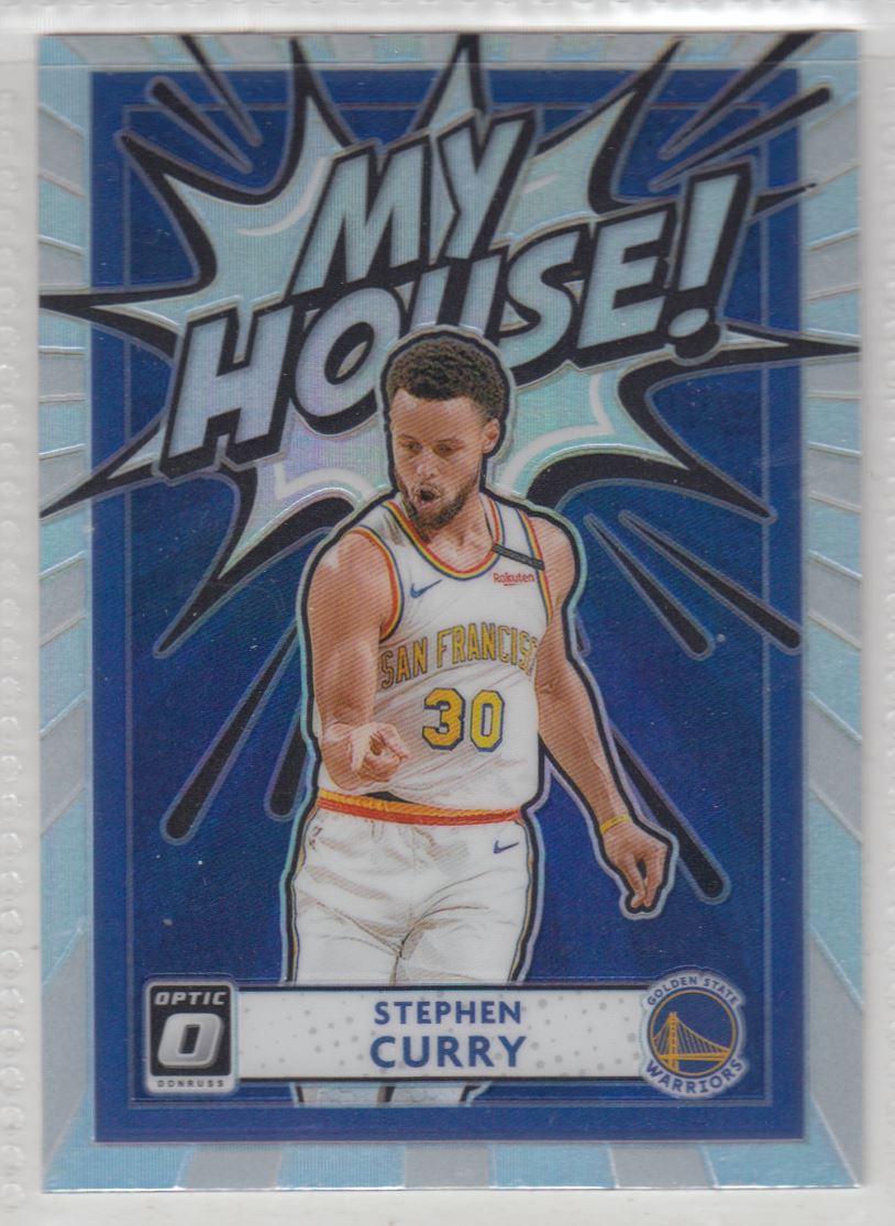 2020-21 Donruss Optic My House Holo Stephen Curry #5 card front image