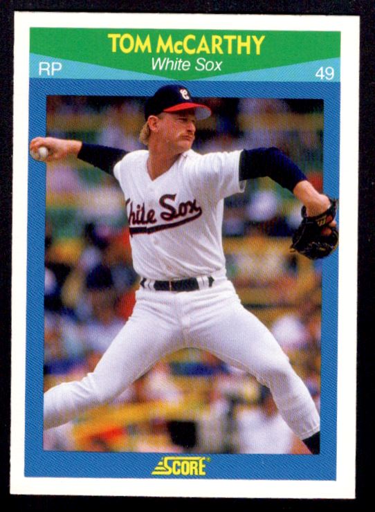 1990 Score Tom McCarthy #57 card front image