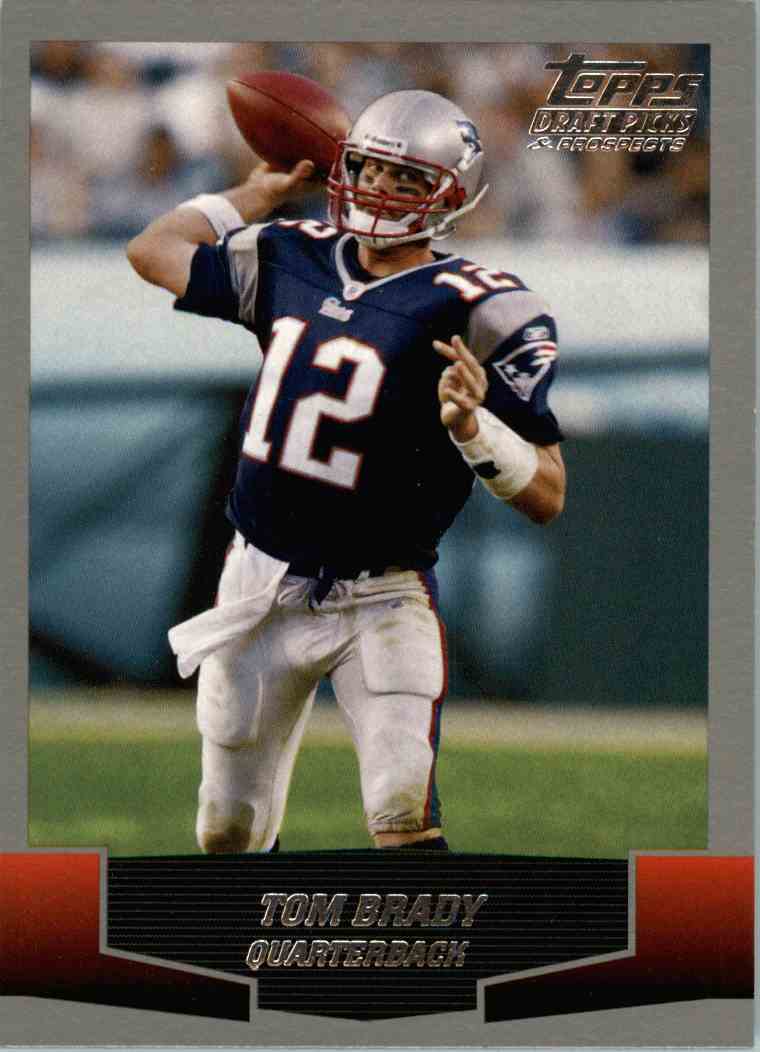 2004 Topps Draft Picks And Prospects (Dpp) Tom Brady #53 on Kronozio