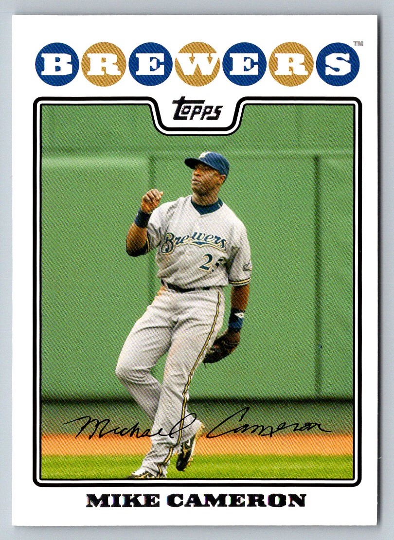 2008 Topps Updates & Highlights Mike Cameron #UH130