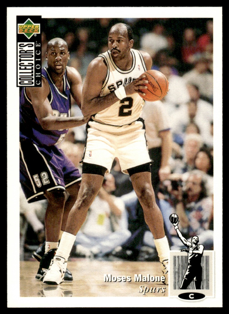1994-95 Collector's Choice #281 Moses Malone San Antonio Spurs | eBay