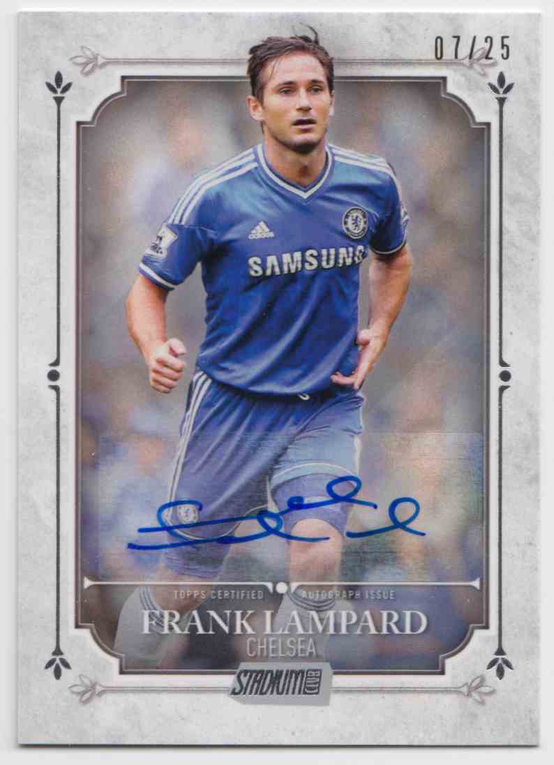 2016 Topps Stadium Club Premier League Dignitary Frank Lampard #DA
