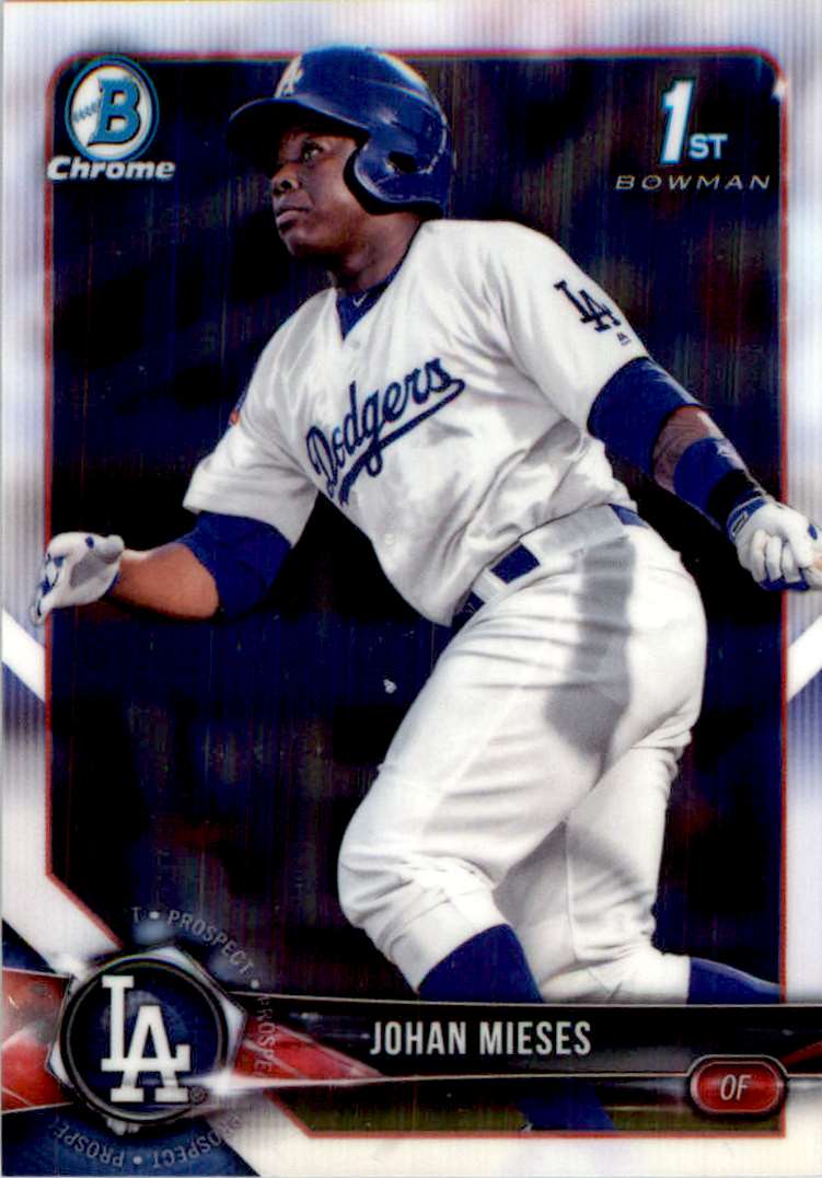 Baseball Cards - 2018 Bowman Prospects Chrome