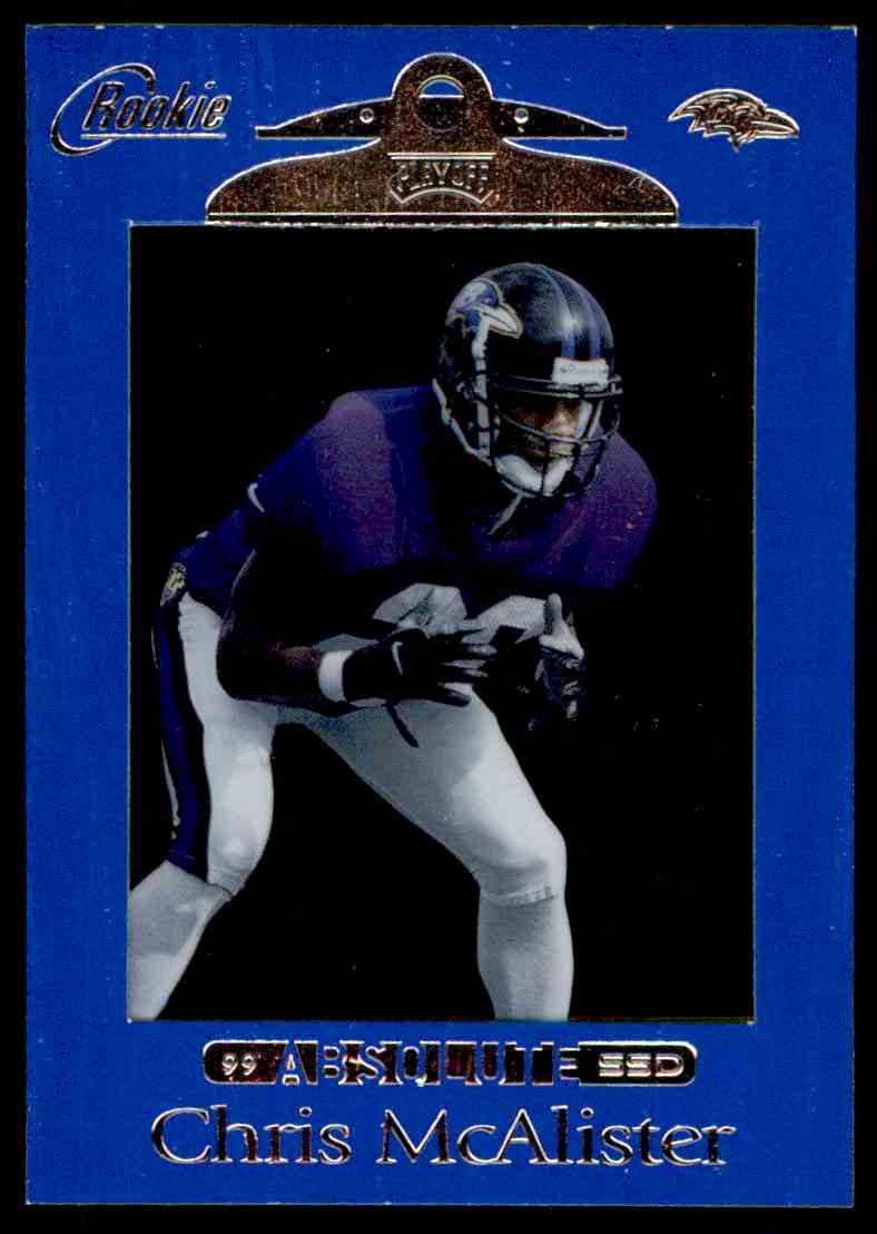 1999 Absolute Ssd Chris Mcalister #170 on Kronozio