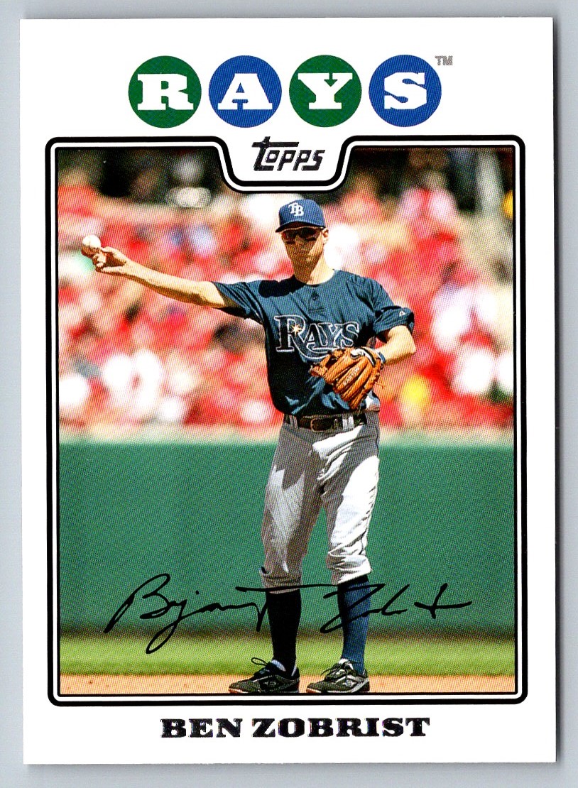 2008 Topps Updates & Highlights Ben Zobrist #UH168