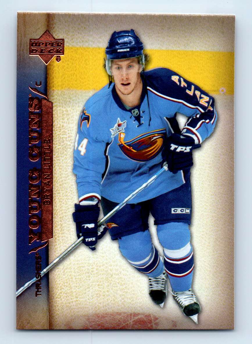 2007-08 Upper Deck Young Guns Bryan Little #205 on Kronozio