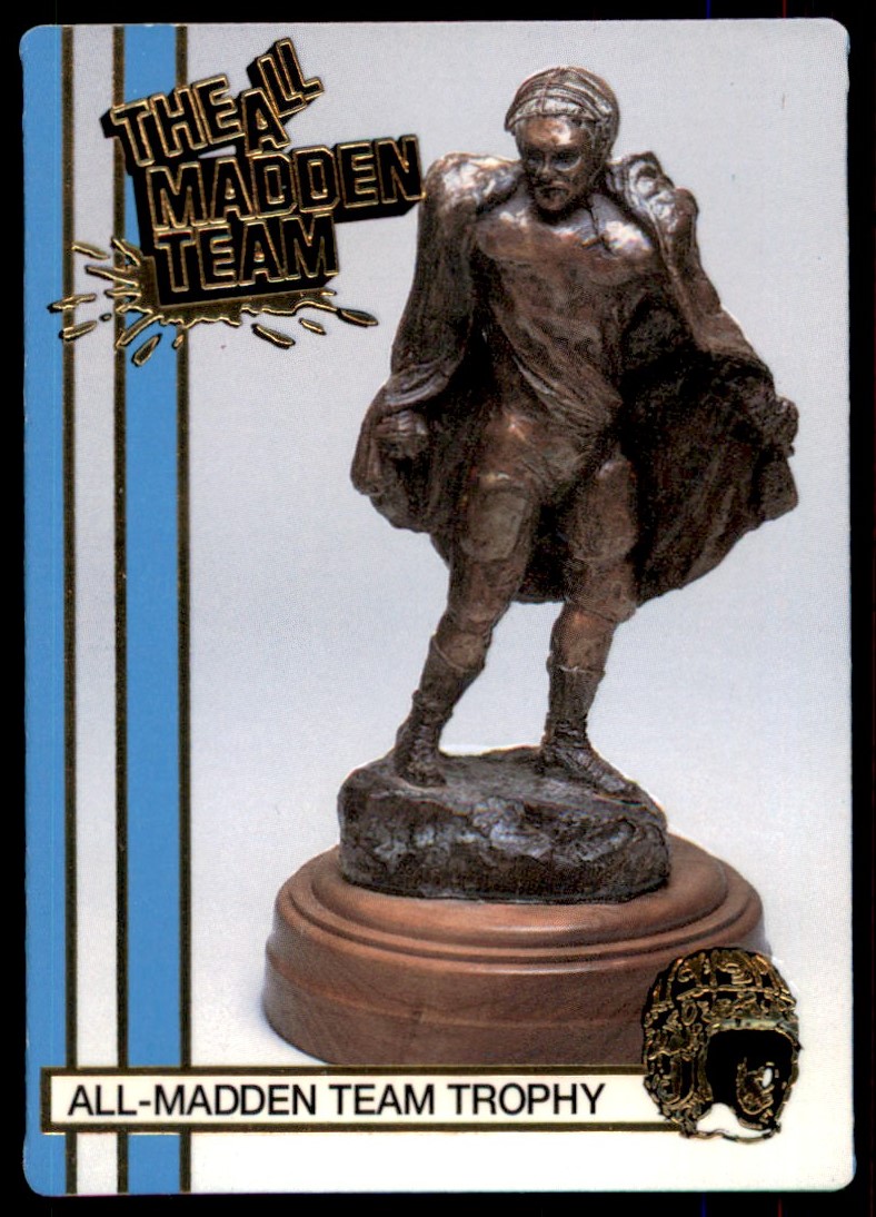 1990 Action Packed All-Madden All-Madden Team Trophy #58 - Picture 1 of 2