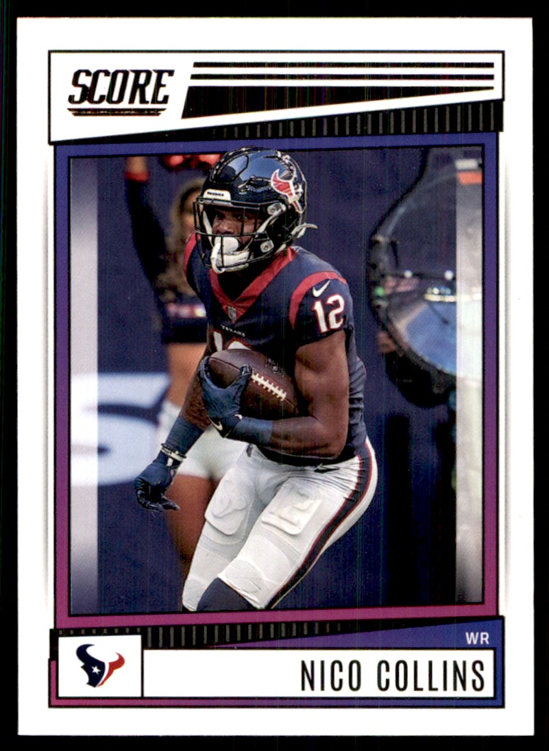 2022 Panini Contenders Nico Collins #39 Houston Texans