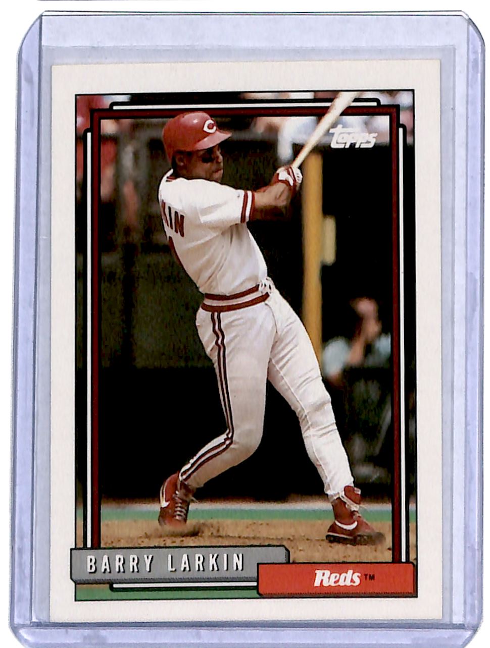 1992 Topps. Barry Larkin . Cincinnati Reds #465 | eBay